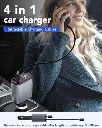 RetractoCharge Car Charger