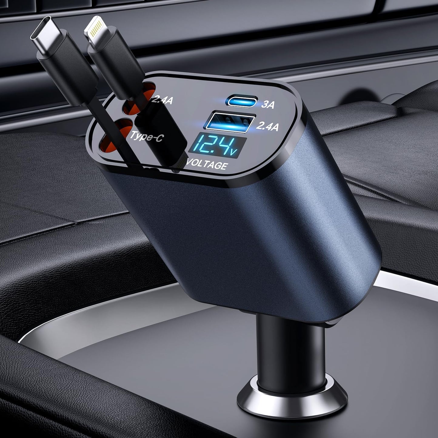 RetractoCharge Car Charger