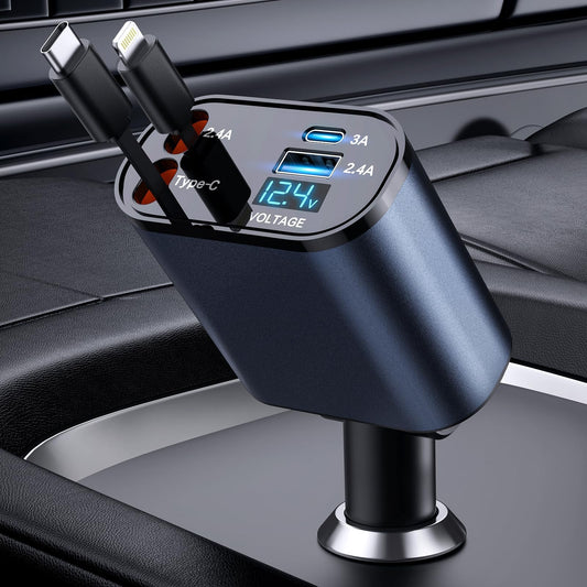 RetractoCharge Car Charger